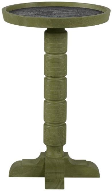 Bernards Tarrington Pistachio Spot Table-2