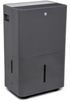 GE® 50 Pint Grey Dehumidifier 