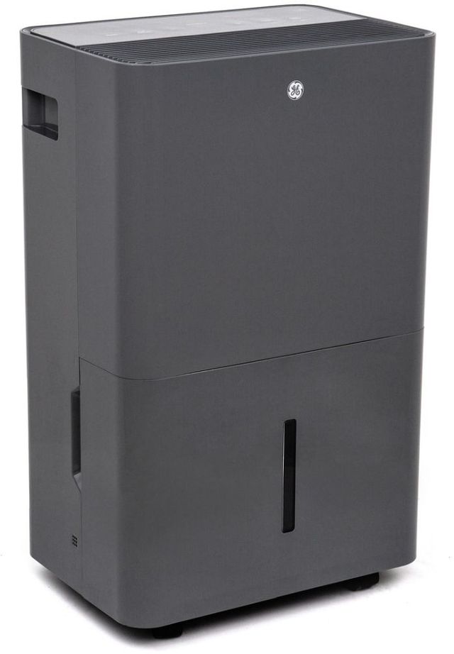 GE® 50 Pint Grey Dehumidifier -0