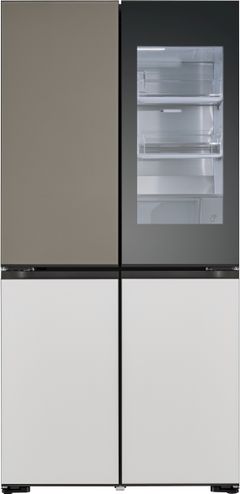 LG Studio 36 in. 21.0 Cu. Ft. MoodUP™ Color-Changing Panels Counter Depth French Door Refrigerator