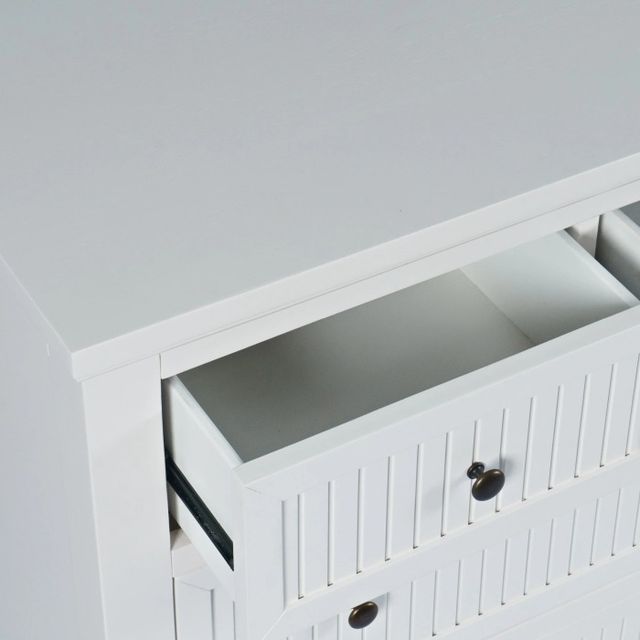 Jofran Inc. Westport White Dresser-4