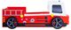 Furniture of America® Fierstall Red Twin Youth Bed-3