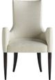 Vanguard® Furniture Vanguard Lillet Merino Shadow/Trix Eggshell Arm Chair-1