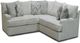 England Furniture Anderson 2-Piece Urbana Silver Sectional-1