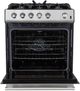 FORNO® Leonardo Espresso 30" Stainless Steel Pro Style Gas Range-1