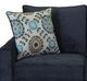 Dynasty Furniture Dark Blue Sofa-1