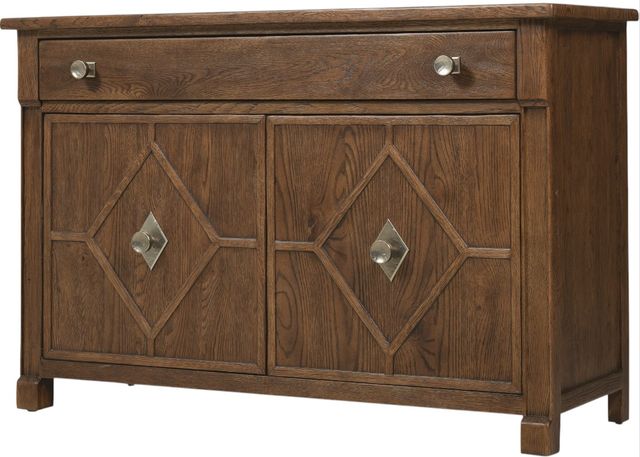 Hooker® Furniture Driftwood Worn Saddle Hall Chest-3