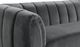 Najarian Furniture Roma Gunmetal Loveseat-2