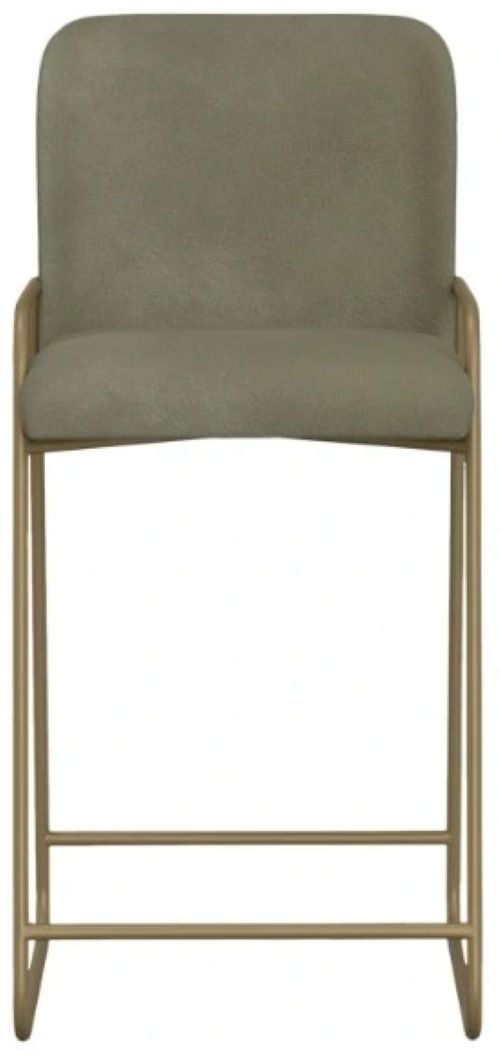 International Furniture Direct Seating Gold/Green 43" Bar Stool-2