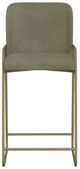 International Furniture Direct Seating Gold/Green 43" Bar Stool-2
