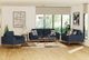 Emerald Home Heath Navy Loveseat-1