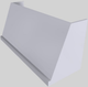 Vent-A-Hood® 66" Wall Mounted Range Hood-White-1