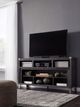 Signature Design by Ashley® Todoe Gray 65" TV Stand with Electric Fireplace-3