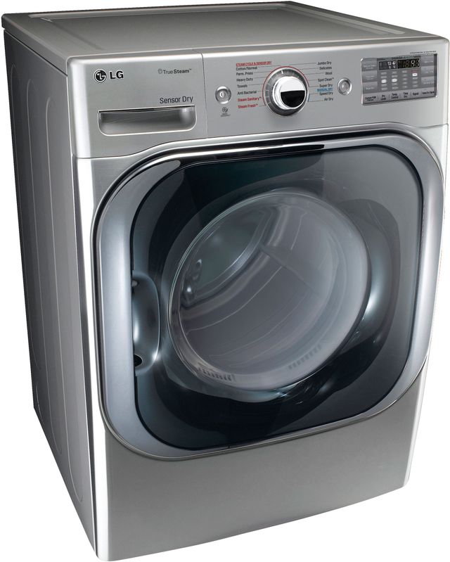 LG 9.0 Cu. Ft. Graphite Steel Front Load Electric Dryer-2