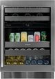 Stirling 24" 5.3 Cu. Ft. Stainless Steel Built In Beverage Center-3