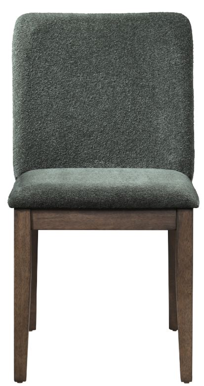 New Classic® Home Furnishings Kody Dark Walnut/Forest Green Dining Side Chair-2