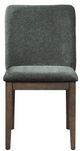 New Classic® Home Furnishings Kody Dark Walnut/Forest Green Dining Side Chair-2