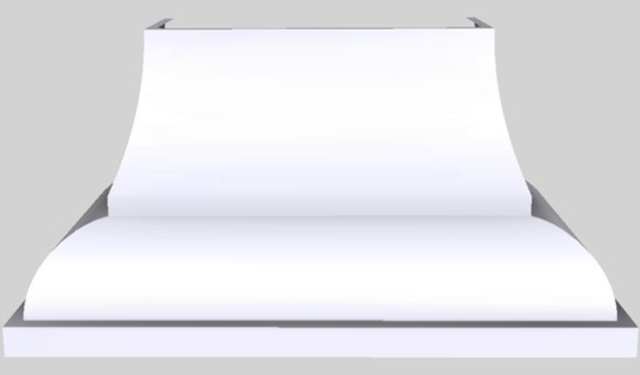 Vent-A-Hood® Designer Series 60" White Wall Mounted Range Hood-0