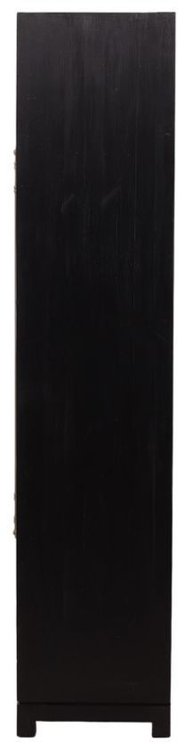 Furniture Classics Merlot Black/Light Natural Cabinet-2