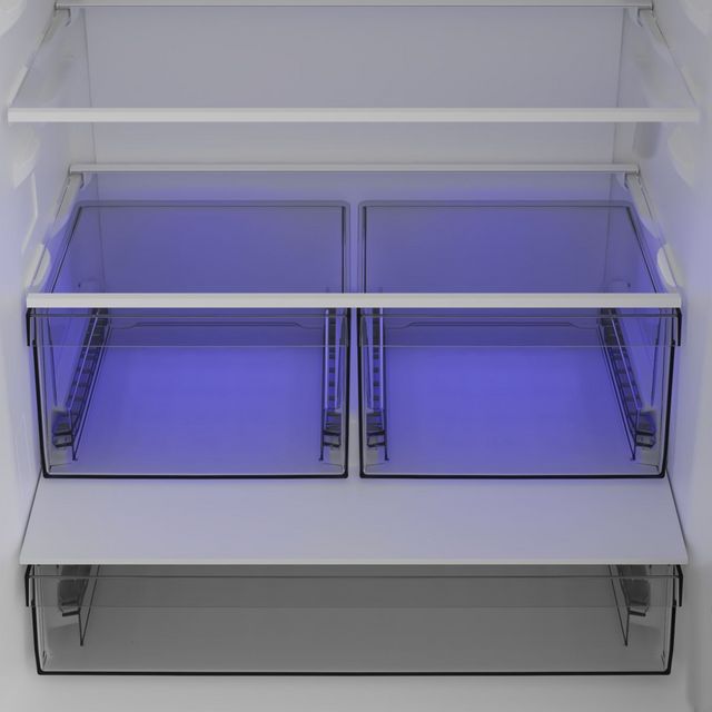 Blomberg® 30 in. 16.1 Cu. Ft. Stainless Steel Counter Depth Bottom Freezer Refrigerator-7