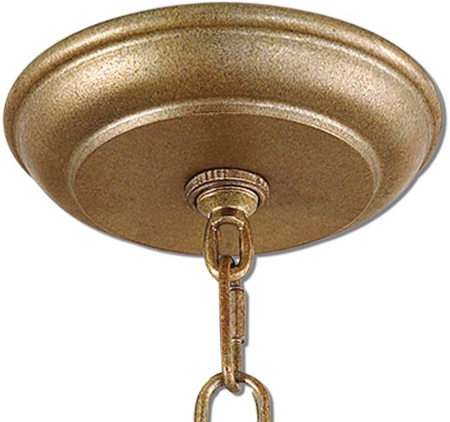 Uttermost® Alenya Burnished Gold Chandelier-3
