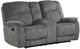 Parker House® Cooper Shadow Gray Manual Reclining Console Loveseat-0