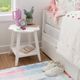 Linon Petunia White Side Table-1