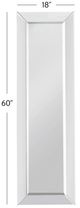 Bassett Mirror Perry Clear Leaf Wall Mirror-4
