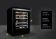 JennAir® NOIR™ 24" Black Undercounter Wine Cooler-1