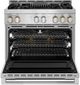 JennAir® RISE™ 36" Stainless Steel Pro Style Gas Range-1