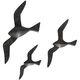 Renwil® Skyward Set of Three Charcoal Wall Art-2