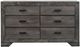 American Wholesale Furniture Nathan Distressed Gray Oak Dresser-0