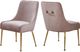 Meridian Furniture Owen Pink Velvet Dining Chair-3