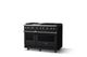 Viking® 5 Series 48" Onyx Pro Style Gas (NG) Range with Polished Chrome Trim-2