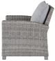 Signature Design by Ashley® Naples Beach Light Gray Fabric/Resin Outdoor Lounge Chair-2