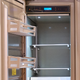 Hestan® KFC Series 18" Steeletto Left-Hinged Column Freezer-1