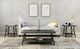 Emerald Home Chandler Antique Gray Cocktail Table with Steel Gray Base-1