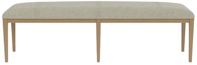 Riverside Furniture Davie Gray/Pale Oak Dining Bench-2