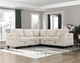 Homelegance® Walterboro 5-Piece Beige L-Shape Sectional with Storage-1
