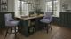 Nest Home Collections Lacey Barbury Stone/Black Swivel Counter Stool-1