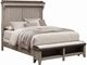 Liberty Furniture Ivy Hollow 4-Piece Dusty Taupe/Weathered Linen Queen Mantle Storage Bedroom Set-1
