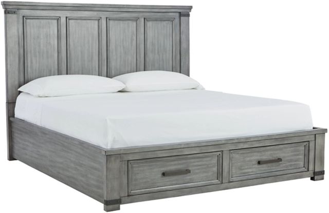 Signature Design by Ashley® Russelyn Gray Queen Storage Bed-0