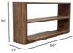 Nest Home Collections Brook Antique Natural Console Table-3