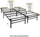 Boyd Sleep Bonus Base Queen 18" Platform Bed Frame-5