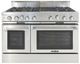 Capital Cooking™ Classic Chef 48" Stainless Steel Open Burner Pro Style Gas Range with Grill-0