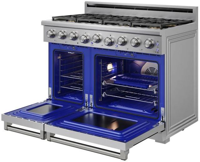 Thor Kitchen® X Series 48" Stainless Steel Freestanding Pro Style LP Gas Range-4
