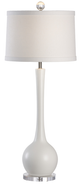 Chelsea House Matte White Glaze Matthews Lamp-0