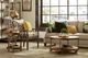 Hammary® Baja Vintage Umber Round End Table with Black Frame-1