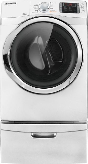 Samsung 7.5 Cu. Ft. Neat White Front Load Gas Dryer-0