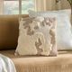 Nourison Home™ Mina Victory Lifestyle Beige 18"x18" Throw Pillow-2